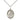 Sterling silver St. Thomas of Villanova patron saint medal necklace with 18 inch chain by Bliss Manufacturing