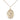 Gold Filled St. Meinrad of Einsideln Catholic patron saint medal necklace 3/4 x 1/2 inch with 18 inch chain by Bliss