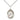 Sterling Silver St. Finnian of Clonard patron saint medal necklace with 18 inch chain by Bliss