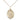 Gold Filled St. Rosalia Patron Saint Medal Necklace 3/4 x 1/2 inch on 18 inch chain by Bliss Manufacturing
