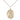 Gold Filled St. Roch Patron Saint Medal Necklace 3/4 x 1/2 inch with 18 inch Chain by Bliss Manufacturing