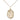 Gold Filled St. Elizabeth of the Visitation Catholic patron saint medal necklace 3/4 x 1/2 inch with 18 inch chain by Bliss