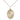 14kt gold filled St. Amelia patron saint medal necklace 3/4 inch with 18 inch chain by Bliss