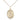 14kt Gold Filled St. Odilia patron saint medal necklace 3/4 x 1/2 inches with 18 inch chain by Bliss