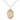 14kt gold filled St. Columbanus patron saint medal necklace, 3/4 by 1/2 inch medal on 18 inch chain, handcrafted in USA by Bliss Manufacturing