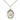 Sterling silver St. Arnold Janssen patron saint medal necklace with 3/4 inch pendant on 18 inch chain by Bliss