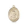 14kt Solid Gold St. Joseph Freinademetz Patron Saint Medal Pendant 3/4 inch by Bliss Manufacturing