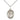 Sterling Silver St. Rene Goupil Patron Saint Medal Necklace 3/4 x 1/2 inch with 18 inch Chain by Bliss