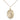 14kt gold filled St. Clement medal necklace with 3/4 inch pendant on 18 inch curb chain by Bliss