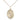 14kt Gold Filled St. Joachim patron saint medal necklace 3/4 inch by 1/2 inch with 18 inch chain made by Bliss