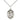 Sterling Silver St. Januarius Patron Saint Medal Necklace 3/4 x 1/2 inches with 18 inch Chain by Bliss