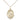 14kt gold filled Pope St. Eugene I oval medal necklace with 18 inch curb chain by Bliss Manufacturing