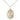 14kt gold filled St. Paula patron saint medal necklace, 3/4 x 1/2 inch with 18 inch chain, handcrafted by Bliss Manufacturing USA