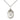 Sterling Silver St. Josephine Bakhita Medal Necklace 3/4 x 1/2 inch with 18 inch chain by Bliss