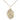 14kt gold filled St. Polycarp of Smyrna patron saint medal necklace, 3/4 x 1/2 inch with 18 inch chain, handcrafted by Bliss Manufacturing USA