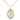 14kt Gold Filled St. Kieran patron saint medal necklace 3/4 x 1/2 inch with 18 inch chain by Bliss