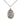 Sterling silver St. Vitus patron saint medal necklace with 18 inch chain, 3/4 x 1/2 inches, handmade by Bliss