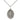 Sterling Silver St. Juliana Patron Saint Medal Necklace 3/4 inch pendant on 18 inch chain by Bliss