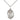 Sterling Silver St. Andrew Kim Taegon Medium Patron Saint Medal Necklace 3/4 x 1/2 inch on 18 inch chain handcrafted by Bliss