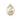 14kt solid gold St. Honorius patron saint medal pendant, 3/4 inch by 1/2 inch, handcrafted by Bliss Manufacturing
