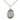 Sterling Silver St. Marina patron saint medal necklace 3/4 inch on 18 inch curb chain by Bliss