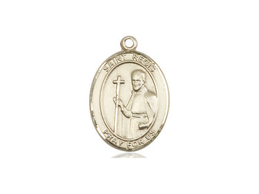 14kt Solid Gold St. Regis Medal Pendant 3/4 x 1/2 inches handcrafted by Bliss USA