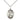 Sterling Silver St. Regis Medal Necklace 3/4 x 1/2 with 18 inch chain by Bliss USA