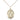 14kt Gold Filled St. Bernadine Of Sienna Medium Patron Saint Medal Necklace 3/4 x 1/2 inches on 18 inch chain by Bliss