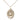 Gold Filled Blessed Miguel Pro medal necklace 3/4 x 1/2 inch with 18 inch chain by Bliss Manufacturing