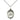 Sterling Silver Blessed Miguel Pro patron saint medal necklace 3/4 x 1/2 inches on 18 inch chain by Bliss