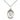 Sterling Silver St. Peter Canisius patron saint medal necklace 3/4 inch on 18 inch chain by Bliss