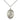 Sterling Silver St. Eligius Patron Saint Medal Necklace 3/4 x 1/2 inch on 18 inch Chain by Bliss
