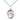 Sterling Silver St. Gerald Patron Saint Medal Necklace 3/4x1/2 inch pendant on 18 inch chain by Bliss