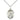 Sterling Silver St. Viator of Bergamo Patron Saint Medal Necklace 3/4 x 1/2 inches with 18 inch chain by Bliss