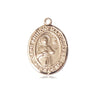 14kt Solid Gold Medium St. Anthony Mary Claret Medal Pendant 3/4 x 1/2 Inch by Bliss