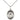 Sterling Silver Blessed John Henry Newman Patron Saint Medal Necklace 3/4 x 1/2 Inches 18 Inch Chain Bliss