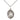 Sterling Silver St. Maria Bertilla Boscardin patron saint medal necklace 3/4 inch pendant 18 inch chain Bliss