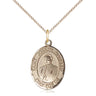 14kt Gold Filled St. Joseph Marello Patron Saint Medal Necklace 3/4 x 1/2 Inches 18 Inch Chain Bliss