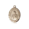 14kt Solid Gold St. Joseph Marello Patron Saint Medal Pendant 3/4 x 1/2 inch by Bliss Manufacturing