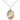 14kt gold filled St. Jadwiga of Poland patron saint medal necklace, 3/4 x 1/2 inch pendant, 18 inch chain, Bliss