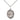 Sterling Silver St. Kateri Tekakwitha Medal Necklace 3/4 x 1/2 Inch with 18 Inch Chain by Bliss