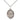 Sterling silver St. Medard of Noyon patron saint medal necklace with 18 inch chain by Bliss Manufacturing