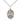 Sterling Silver St. Ephrem Catholic Patron Saint Medal Necklace 3/4 x 1/2 inch with 18 inch chain by Bliss