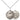 Sterling Silver Pope Francis Round Medal Necklace 3/4 inch by 5/8 inch on 18 inch chain by Bliss