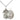 Sterling Silver St. Christopher Swimming Medal Necklace 3/4x1/2 inch pendant 18 inch chain Bliss USA