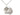 Sterling Silver St Christopher Dance Medal Necklace 3/4 x 1/2 inch pendant on 18 inch chain by Bliss