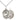 Sterling Silver St. Christopher Gymnastics Medal Necklace 3/4 x 1/2 inch with 18 inch Chain by Bliss