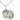 Sterling silver St. Christopher lacrosse medal necklace with 18 inch chain by Bliss Manufacturing