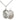 Sterling Silver St. Sebastian Tennis Medal Necklace 3/4 inch by 1/2 inch on 18 inch chain by Bliss Manufacturing