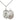 Sterling silver St. Sebastian Track and Field medal necklace 3/4 inch pendant on 18 inch curb chain handcrafted by Bliss